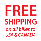 Free Shipping On All Balance Bikes To US and Canada
