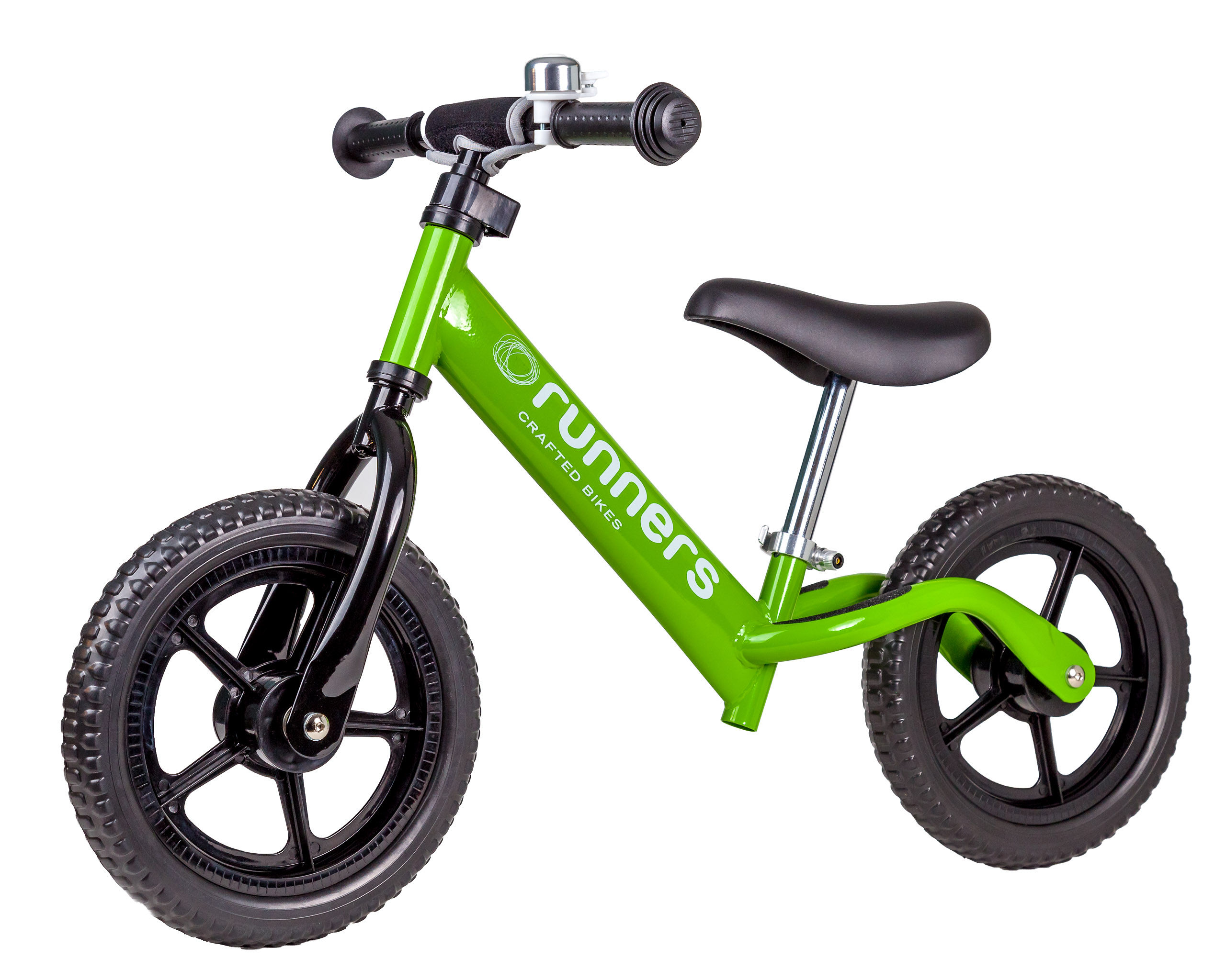PushMee Steel Bike - Green