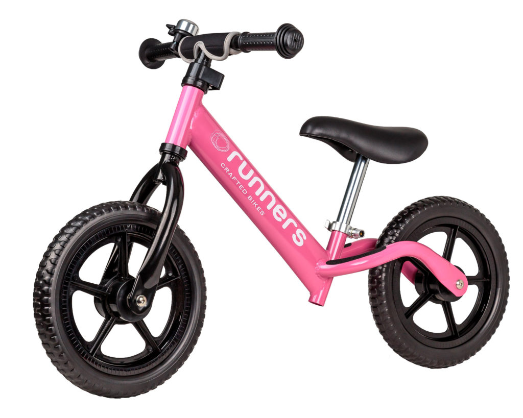 PushMee Steel Bike - Pink